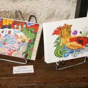 cartes postales de l'artiste Agnès Beuneux