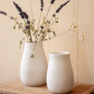 Vase en porcelaine de Frédérique Pageard