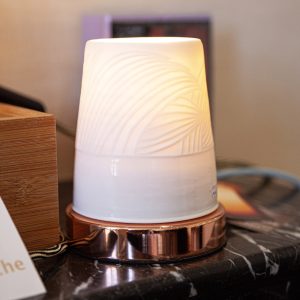 Luminaire en porcelaine de Frédérique Pageard