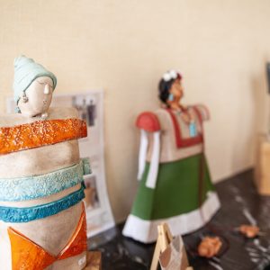 Sculptures céramiques de Marleen Reckers