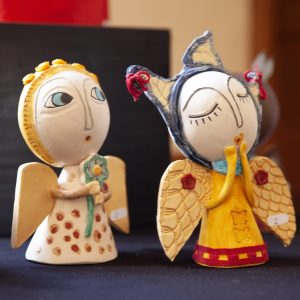 Sculptures céramiques de Marleen Reckers