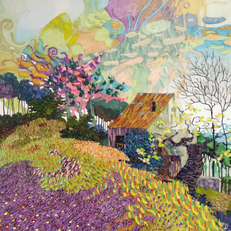 peinture de Laurent Brugère
