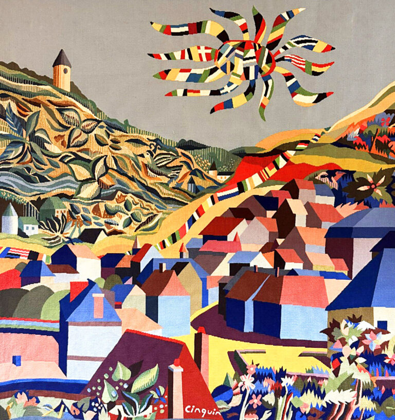 Tapisserie dessinée par Jacques Cinquin