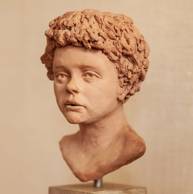 Enfant, sculpture de Bertrand Sion